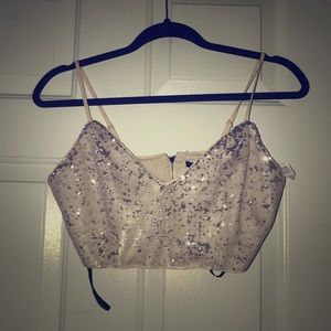 Sparkly Crop top